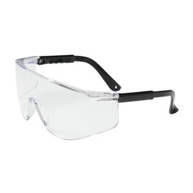 PIP 250-03-0000 Zenon Z28 OTG Rimless Safety Glasses with Black Temple, Clear Lens and Anti-Scratch Coating