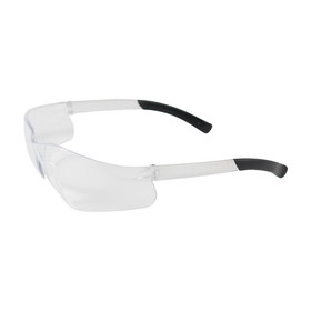 West Chester 250-06-0000 Zenon Z13 Rimless Safety Glasses with Clear Temple, Clear Lens and Anti-Scratch Coating