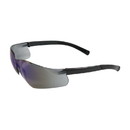 West Chester 250-06-0006 Zenon Z13 Rimless Safety Glasses with Black Temple, Blue Mirror Lens and Anti-Scratch Coating