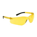 West Chester 250-06-5509 Zenon Z13 Rimless Safety Glasses with Amber Temple, Amber Lens and Anti-Scratch Coating