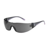 PIP 250-10-5501 Eva Rimless Safety Glasses with Gray / Pink Temple, Gray Lens and Anti-Scratch Coating