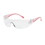 West Chester 250-12-0100 Lady Eva Rimless Safety Readers with Clear / Pink Temple, Clear Lens and Anti-Scratch Coating - +1.00 Diopter, Price/Each