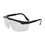 PIP 250-24-0000 Hi-Voltage ARC Semi-Rimless Safety Glasses with Black Frame, Clear Lens and Anti-Scratch Coating, Price/Pair