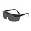 PIP 250-24-0001 Hi-Voltage ARC Semi-Rimless Safety Glasses with Black Frame, Gray Lens and Anti-Scratch Coating, Price/Pair