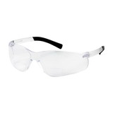 West Chester 250-26-0010 Zenon Z13R Rimless Safety Readers with Clear Temple, Clear Lens and Anti-Scratch Coating - +1.00 Diopter