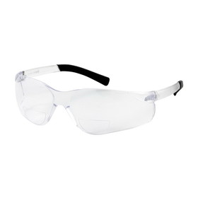 PIP 250-26-0020 Zenon Z13R Rimless Safety Readers with Clear Temple, Clear Lens and Anti-Scratch Coating - +2.00 Diopter