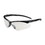 West Chester 250-28-0020 Adversary Semi-Rimless Safety Glasses with Black Frame, Clear Lens and Anti-Scratch / Anti-Fog Coating, Price/Pair