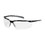 West Chester 250-33-0010 Commander Semi-Rimless Safety Glasses with Gloss Black Frame, Clear Lens and Anti-Scratch / Anti-Reflective Coating, Price/Pair