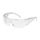 West Chester 250-37-0980 Ranger OTG Rimless Safety Glasses with Clear Temple and Clear Lens