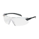 West Chester 250-45-0010 Radar Rimless Safety Glasses with Gray Temple, Clear Lens and Anti-Scratch / Anti-Reflective Coating