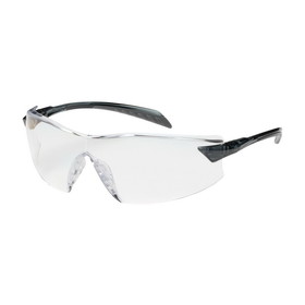PIP 250-45-0020 Radar Rimless Safety Glasses with Gray Temple, Clear Lens and Anti-Scratch / Anti-Fog Coating