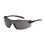 PIP 250-45-0021 Radar Rimless Safety Glasses with Gray Temple, Gray Lens and Anti-Scratch / Anti-Fog Coating, Price/Pair