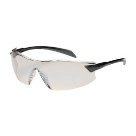 PIP 250-45-0226 Radar Rimless Safety Glasses with Gray Temple, I/O Blue Lens and Anti-Scratch / Anti-Fog Coating