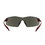 West Chester 250-45-1021 Radar Rimless Safety Glasses with Red Temple, Gray Lens and Anti-Scratch / Anti-Fog Coating, Price/Pair