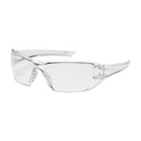 West Chester 250-46-0020 Captain Rimless Safety Glasses with Clear Temple, Clear Lens and Anti-Scratch / Anti-Fog Coating