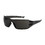 PIP 250-46-0021 Captain Rimless Safety Glasses with Gray Temple, Gray Lens and Anti-Scratch / Anti-Fog Coating, Price/Pair