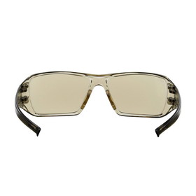 West Chester 250-46-0226 Captain Rimless Safety Glasses with Clear Temple, I/O Blue Lens and Anti-Scratch / Anti-Fog Coating