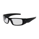 West Chester 250-53-0020 Squadron Full Frame Safety Glasses with Black Frame, Clear Lens and Anti-Scratch / Anti-Fog Coating