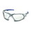 West Chester 250-54-0020 Fortify Rimless Safety Glasses with Gray Frame, Clear Lens, Foam Padding and Anti-Scratch / Anti-Fog Coating, Price/Pair