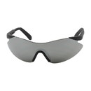 West Chester 250-92-0005 Wilco Rimless Safety Glasses with Black Temple, Silver Mirror Lens and Anti-Scratch Coating