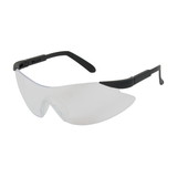 PIP 250-92-0020 Wilco Rimless Safety Glasses with Black Temple, Clear Lens and Anti-Scratch / Anti-Fog Coating
