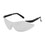 West Chester 250-92-0020 Wilco Rimless Safety Glasses with Black Temple, Clear Lens and Anti-Scratch / Anti-Fog Coating, Price/Pair