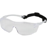 West Chester 250-96-0520 OverSeal OTG Safety Glasses with Headband, Clear Lens and Fogless 3Sixty Coating