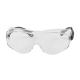 PIP 250-98-0000 OverSite OTG Rimless Safety Glasses with Black / Gray Temple, Clear Lens and Anti-Scratch Coating