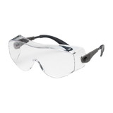 PIP 250-98-0080 OverSite OTG Rimless Safety Glasses with Black / Gray Temple and Clear Lens