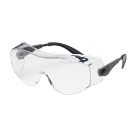 PIP 250-98-0080 OverSite OTG Rimless Safety Glasses with Black / Gray Temple and Clear Lens