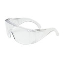 West Chester 250-99-0900 The Scout OTG Rimless Safety Glasses with Clear Temple, Clear Lens and Anti-Scratch Coating