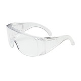 PIP 250-99-0900 The Scout OTG Rimless Safety Glasses with Clear Temple, Clear Lens and Anti-Scratch Coating