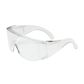PIP 250-99-0980DP The Scout OTG Rimless Safety Glasses with Clear Temple and Clear Lens - Dispenser Box