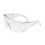 West Chester 250-99-0980DP The Scout OTG Rimless Safety Glasses with Clear Temple and Clear Lens - Dispenser Box, Price/Box