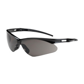 PIP 250-AN-10112 Anser Semi-Rimless Safety Glasses with Black Frame, Gray Lens and Anti-Scratch Coating
