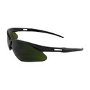 West Chester 250-AN-10119 Anser Semi-Rimless Safety Glasses with Black Frame, IR Filter Shade 5.0 Lens and Anti-Scratch Coating