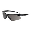 West Chester 250-AN-10126 Anser Semi-Rimless Safety Glasses with Black Frame, Gray Lens and Anti-Scratch / Anti-Fog Coating