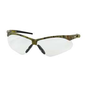 PIP 250-AN-10131 Anser Semi-Rimless Safety Glasses with Camouflage Frame, Clear Lens and Anti-Scratch / Anti-Fog Coating