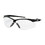 West Chester 250-AN-11120 Anser Semi-Rimless Safety Readers with Black Frame, Clear Lens and Anti-Scratch / Anti-Fog Coating - +2.00 Diopter, Price/Pair