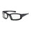 West Chester 250-CE-10090 Cefiro Full Frame Safety Glasses with Black Frame, Rubber Foam Padding, Clear Lens and Anti-Scratch / Anti-Fog Coating, Price/Pair