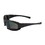 PIP 250-CE-10091 Cefiro Full Frame Safety Glasses with Black Frame, Rubber Foam Padding, Gray Lens and Anti-Scratch / Anti-Fog Coating, Price/Pair