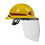 West Chester 251-01-5270 Bouton Optical Aluminum Face Shield Bracket for Full Brim Hard Hats, Price/Each