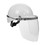 PIP 251-01-6230-JSP Bouton Optical Aluminum Face Shield Bracket for JSP Evolution Cap Style Hard Hats, Price/Each