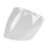 West Chester 251-01-7401 Bouton Optical Uncoated Aspherical Polycarbonate Safety Visor - Clear, Price/Each