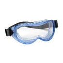 West Chester 251-5300-400-RHB Contempo Indirect Vent Goggle with Light Blue Body, Clear Lens and Anti-Scratch / Anti-Fog Coating - Neoprene Strap