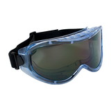 West Chester 251-5300-402 Contempo Indirect Vent Goggle with Light Blue Body, Grey Lens and Anti-Scratch / Anti-Fog Coating