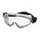 West Chester 251-80-0020 Fortis II Indirect Vent Goggle with Light Gray Body, Clear Lens and Anti-Scratch / Anti-Fog Coating - Non-Latex Strap, Price/Pair