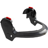 West Chester 251-HP1491B Traverse Traverse Safety Helmet Face Shield Bracket with Quick Connect Clips