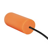 PIP 267-HPF810C Mega Bullet Plus Disposable Soft Polyurethane Foam Corded Ear Plugs - NRR 33