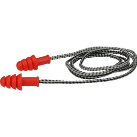 PIP 267-HPR410C Reusable TPR Corded Ear Plugs - NRR 27